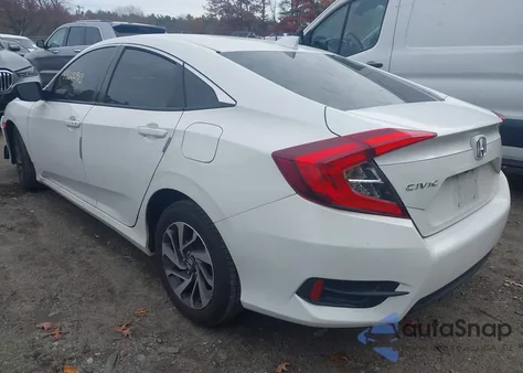 2018 Honda Civic Ex z USA, uszkodzony, nr VIN 2HGFC2F74JH551788